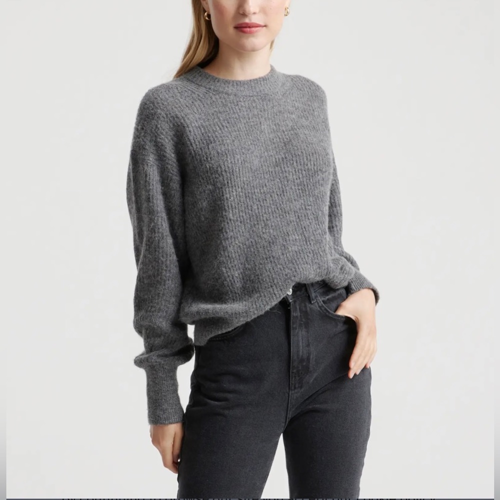 NWT Baby Alpaca-Wool Crew